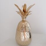 Pineapple brass box