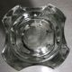 Vase ancien cristal d’Arques verre moule style Art Déco France vintage