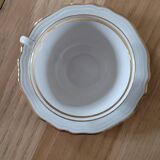 6 cups and saucers in Bavaria porcelain.