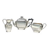 English tea set 1900 - 1920 in silver metal