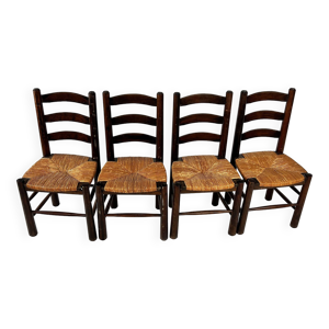 Ensemble de 4 chaises - 1960s