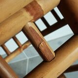 Bamboo side table, bamboo coffee table, bamboo stool.