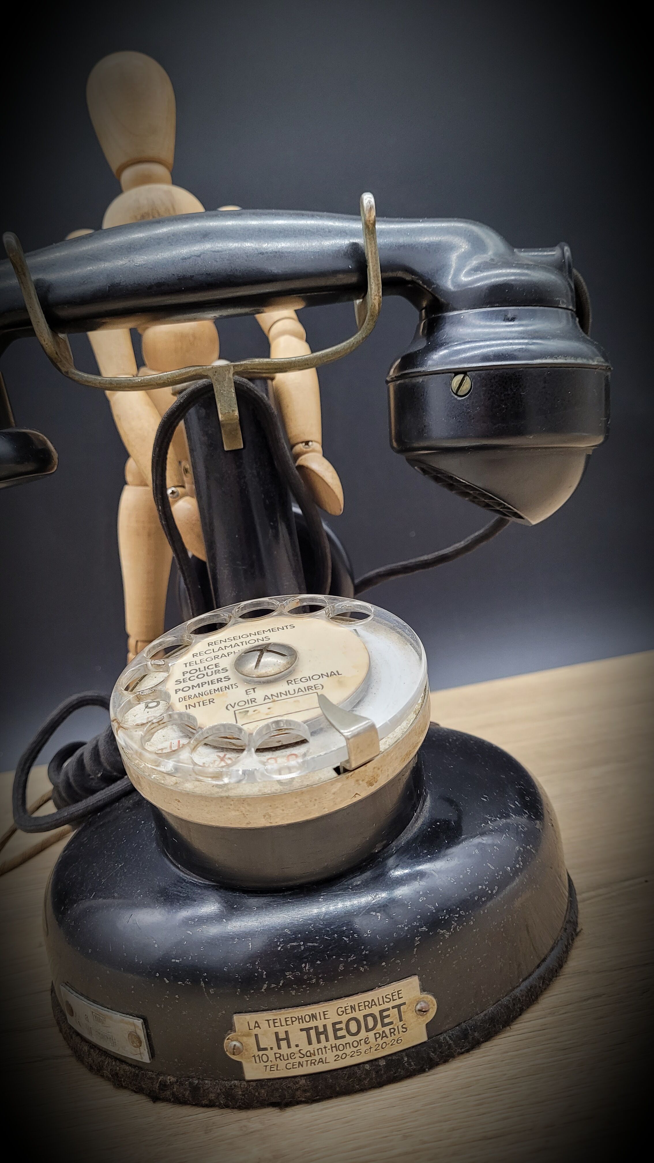 Telephone Théodet Paris