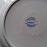 Lot 9 plates Badonviller germaine rose 1940