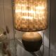 Small lamp in glazed stoneware