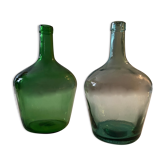 Lot de 2 dames jeanne