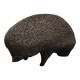 Ceramic Hedgehog Designed by Ellen Karlsen for HAK Denmark 1970s