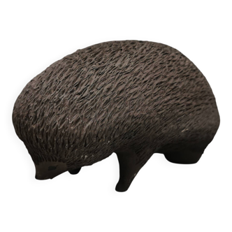 Ceramic Hedgehog Designed by Ellen Karlsen for HAK Denmark 1970s