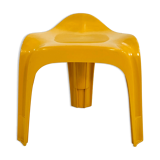 Yellow stool by Alexander Begge for Casala, 1970