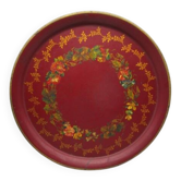 Plateau en Tôle Peint - Napoléon III