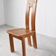 Vintage brutalist dining chairs by De Puydt, 1960s