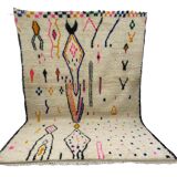 Handmade wool Berber rug 280 X 160 CM