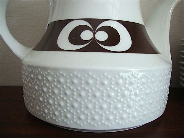 Tea and coffee service for 10 people Scherzer Bavaria 70s