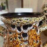 Honey Enamel Pitcher Vase