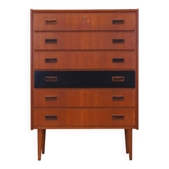 Commode en teck, design danois, années 1970, production : Danemark