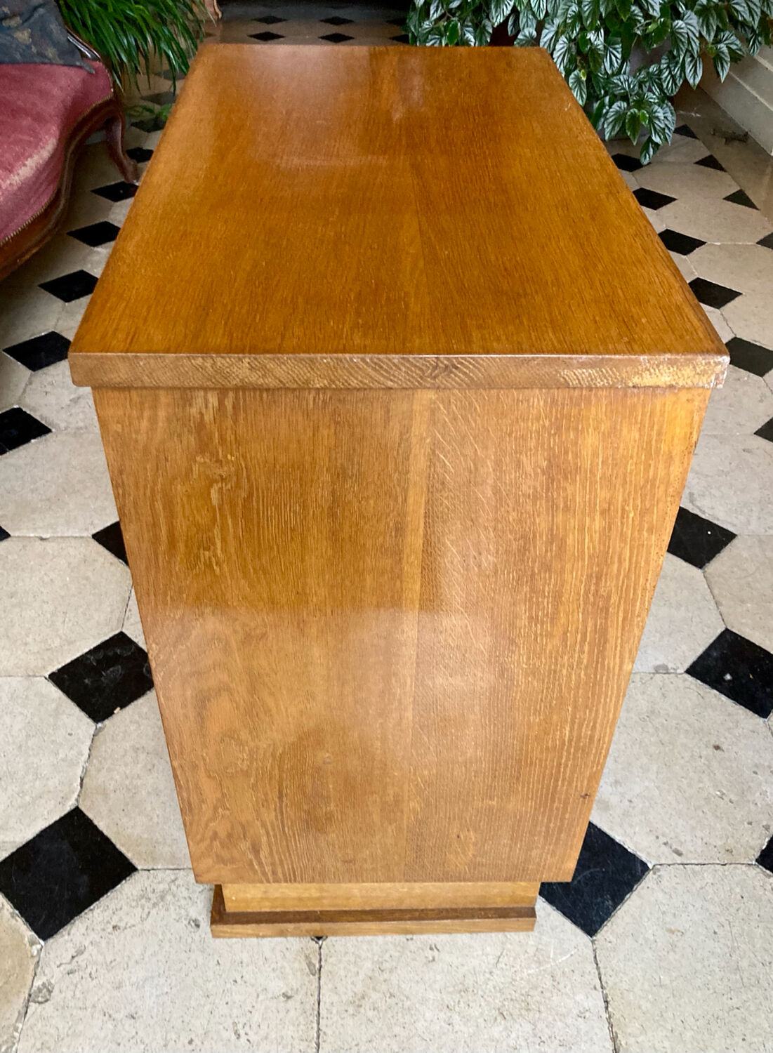 Vintage oak sideboard