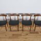 Table de Salle à Manger et Chaises Mid-Century en Teck par Hans Olsen pour Frem Røjle, 1960s, Set de 5