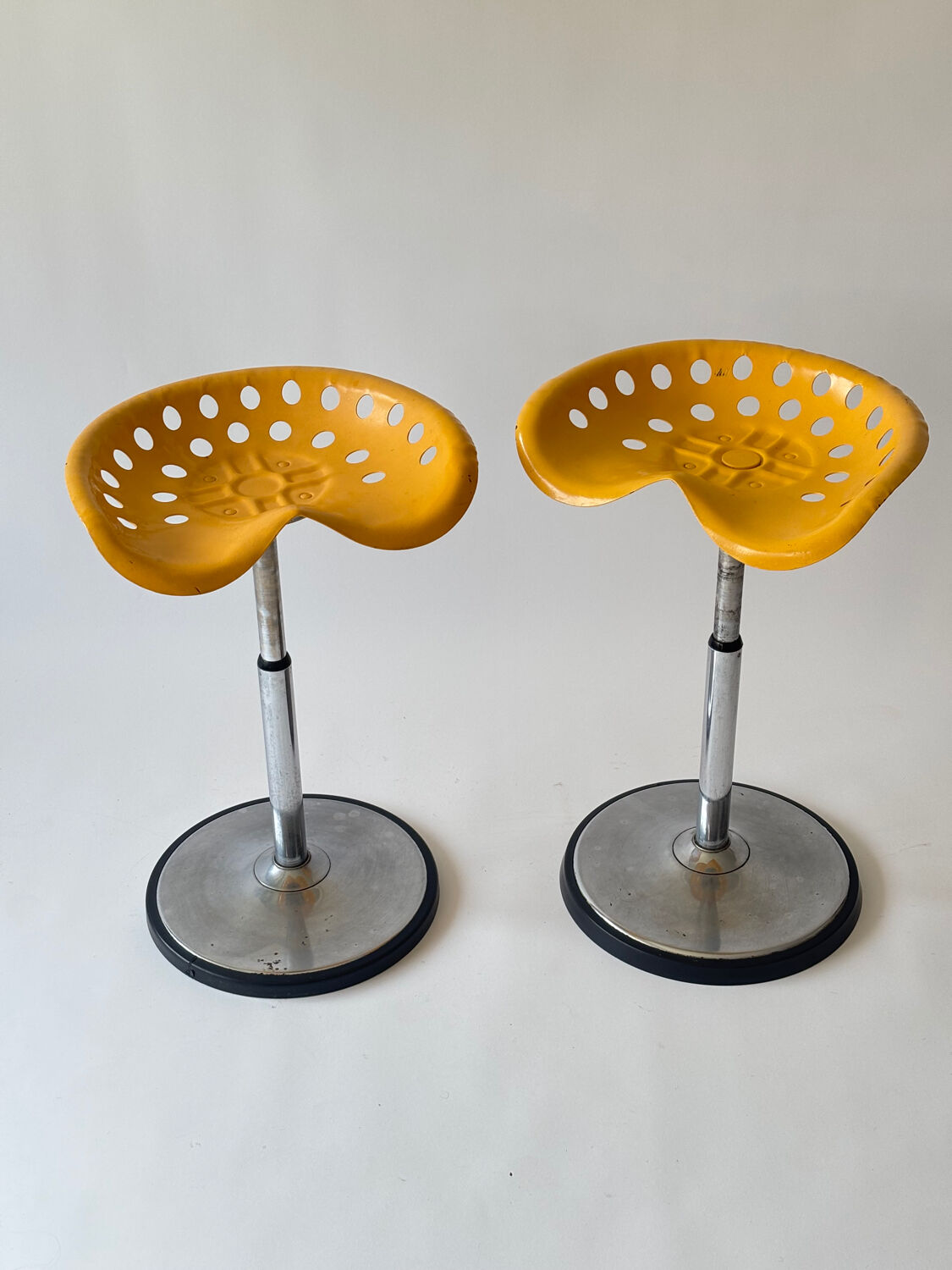 Tabourets Faucheuse par Étienne Fermigier pour Mirima 1970