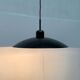 Postmodern vintage pendant lamp with counterweight by Metalarte, 1980s.