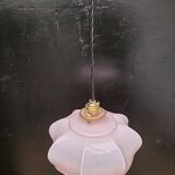 Pink opaline pendant light