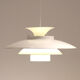 White Danish design hanging lamp