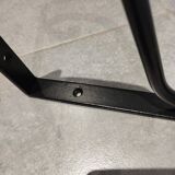 Retro wrought iron bracket set of 2