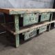 Industrial workbench – metal drawer cabinet with 8 drawers