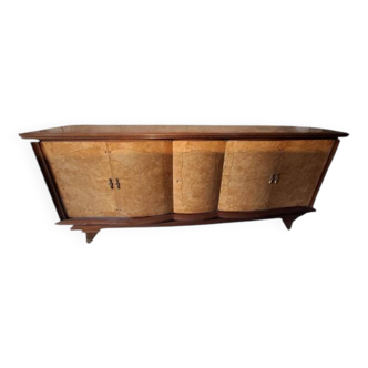 Poplar wood sideboard