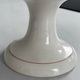 Footed compote Digoin Sarreguemines Pise, vintage earthenware