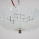 1970s Glass Pendant Lamp, Czechoslovakia