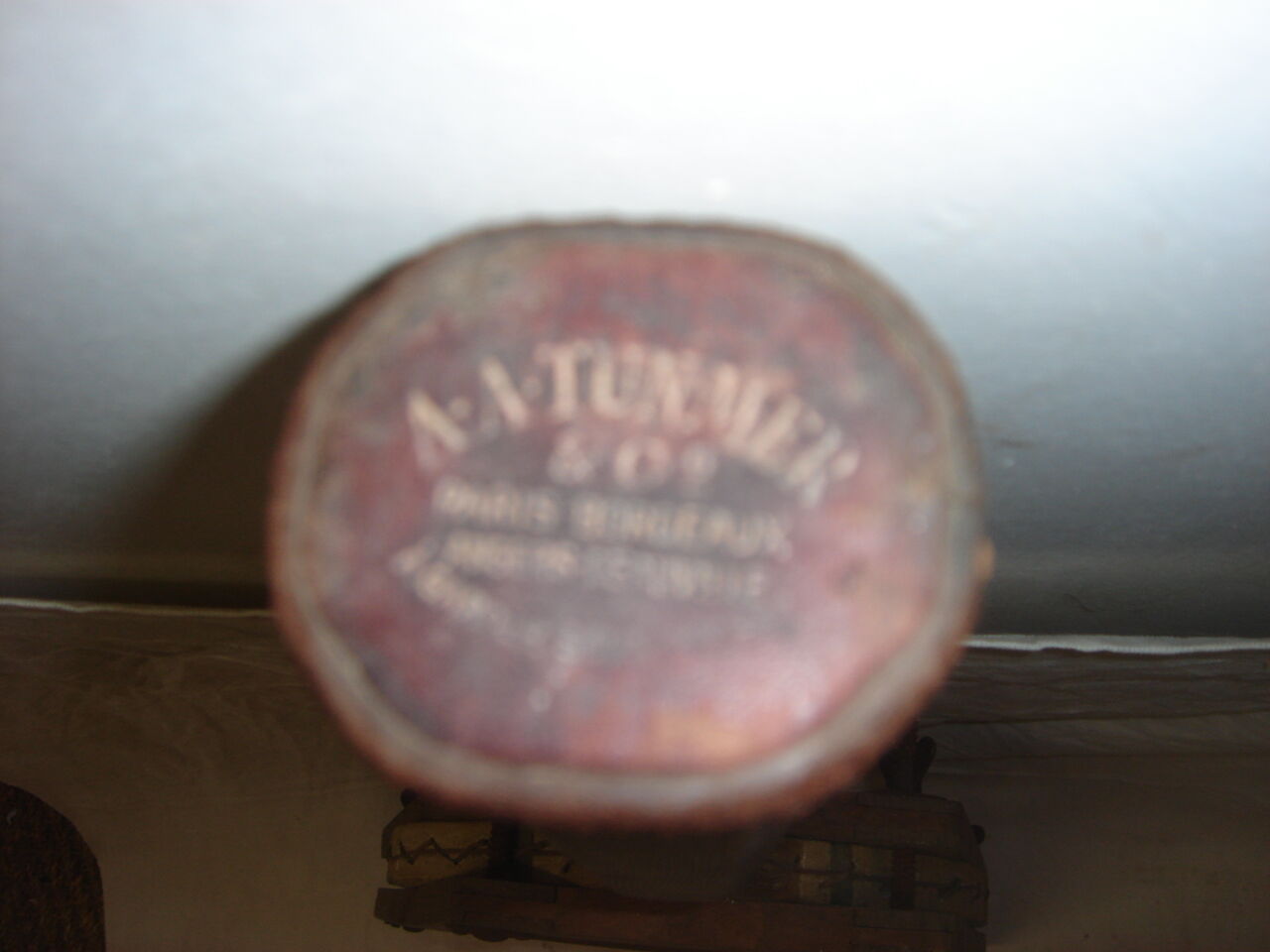 Old AA Tunmer & co. wooden tennis racket
