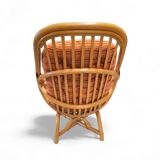 Salon / fauteuil / coussin en bambou