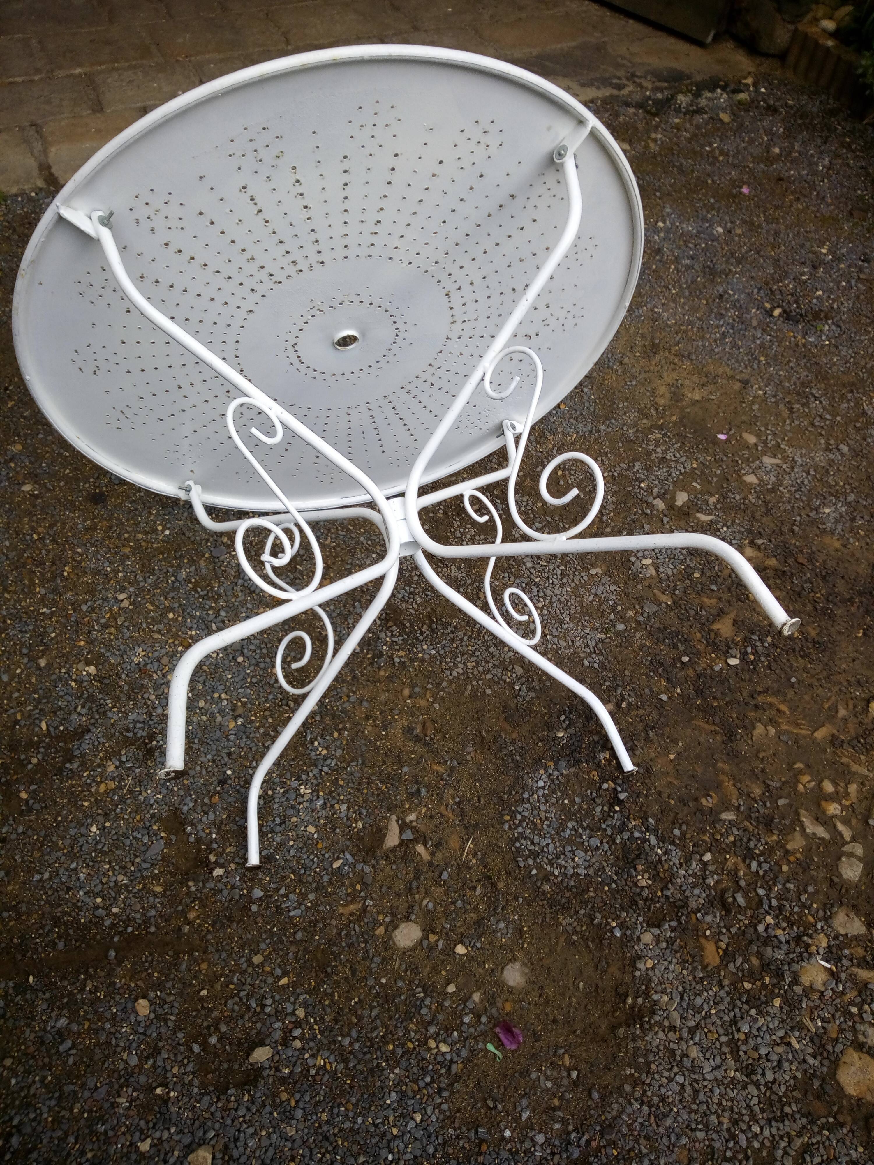 Garden furniture with two chairs