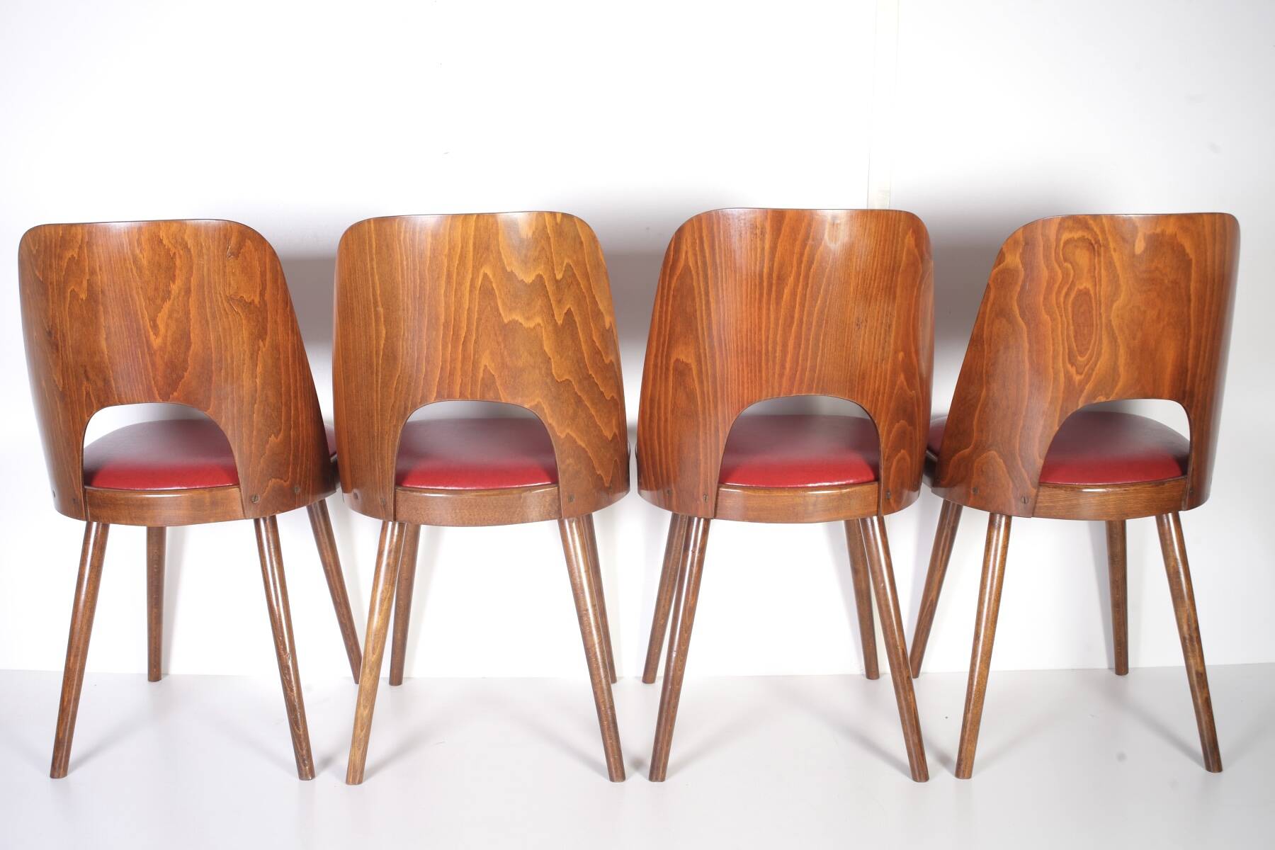 Dining chairs by Oswald Haerdtl, set of 4