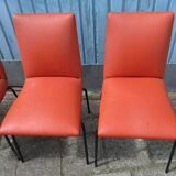 Set de 4 chaises par Pierre Guariche pour Meurop, années 1950