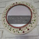 Set of 4 vintage earthenware pieces for bathroom