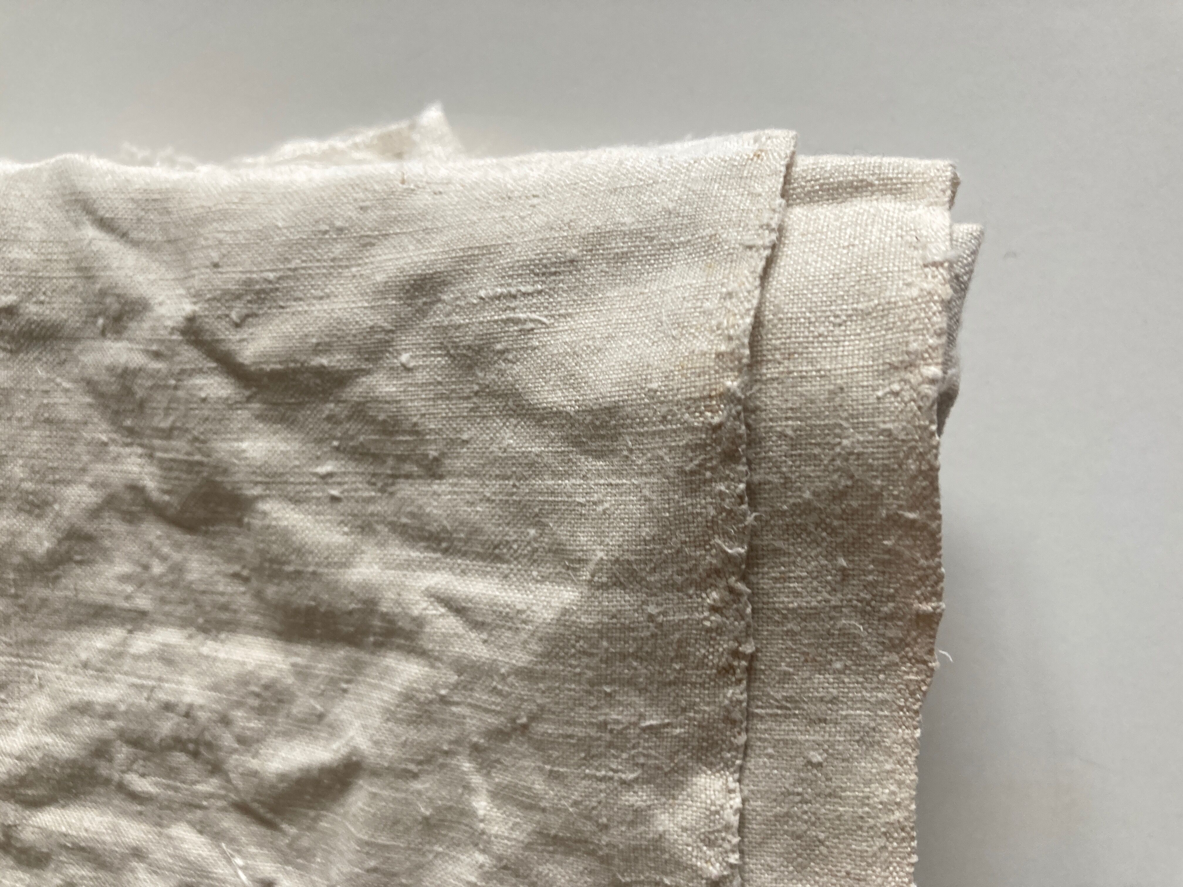 Washed raw linen cloth tablecloth 19th reserve linen L3m45