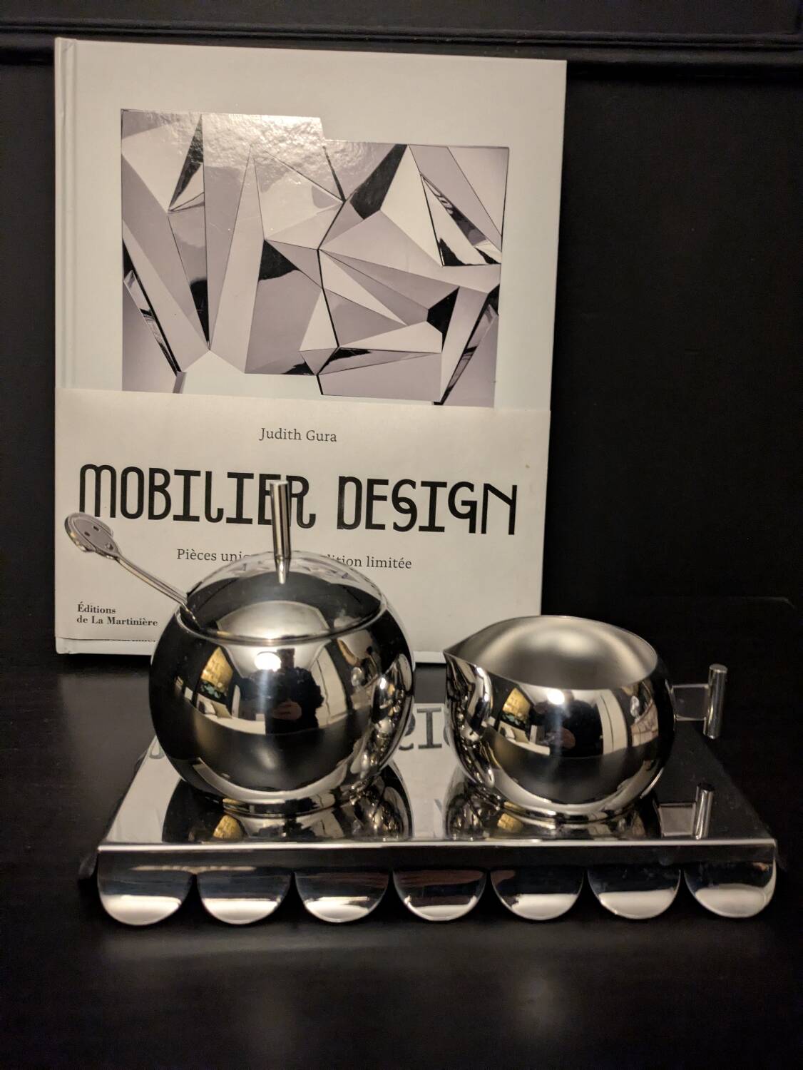 Sugar bowl and cream jug Alessi