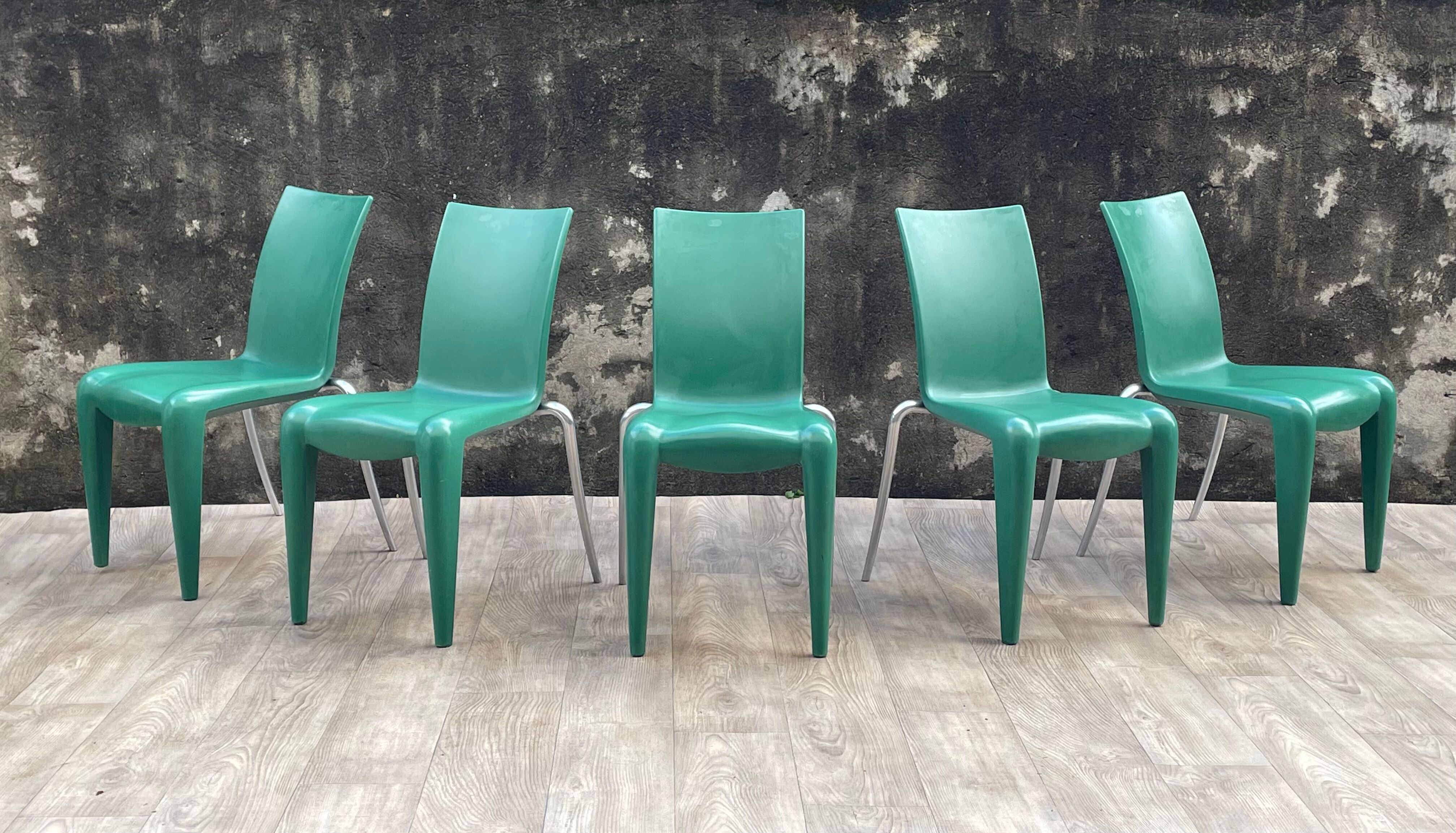 5 Louis 20 chairs by Philippe Starck for Vitra