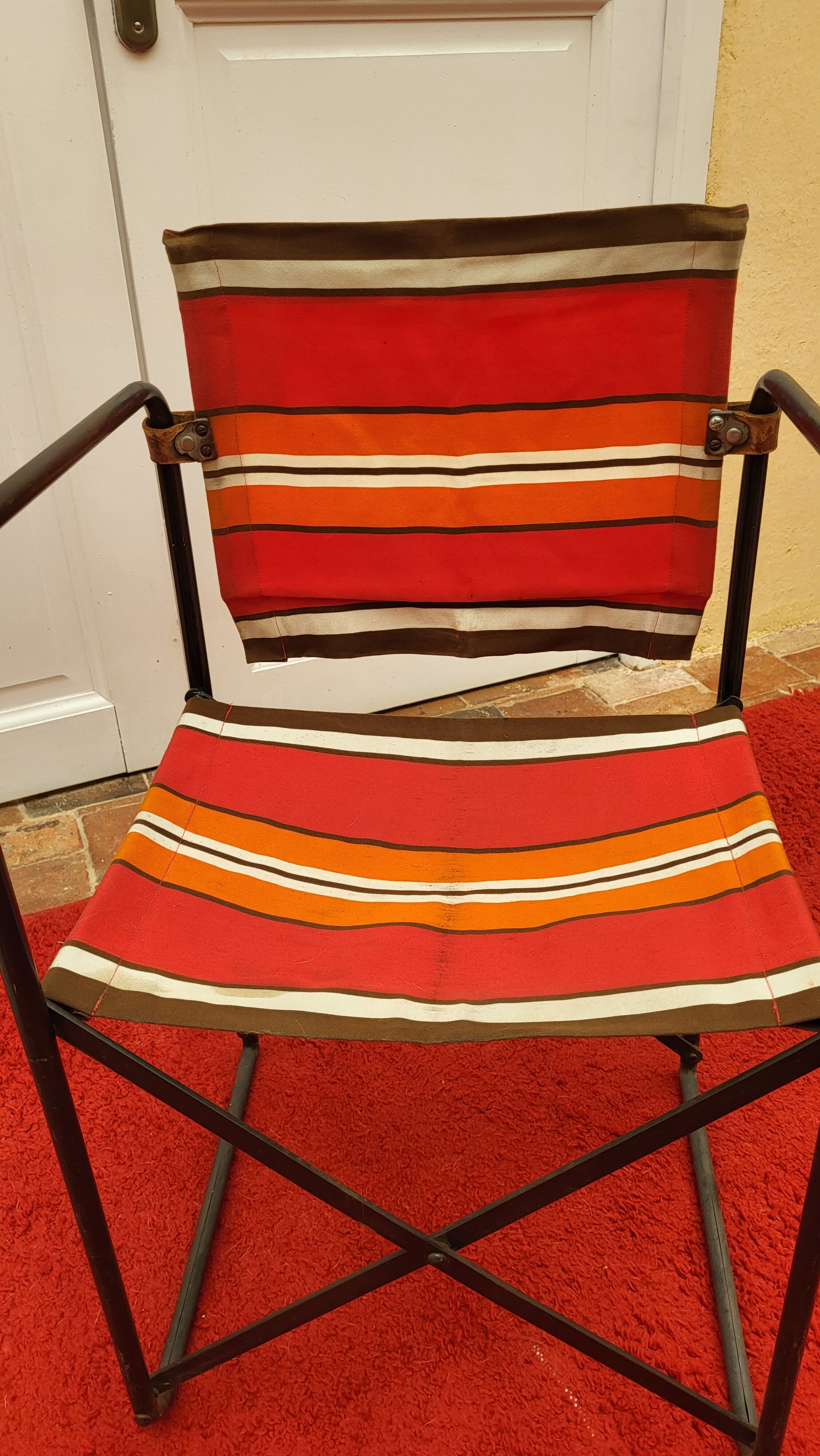 Folding armchair Jacques Hitier 50s