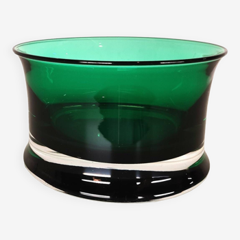 Empoli green glass pocket empty italy