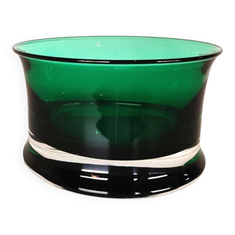 Empoli green glass pocket empty italy