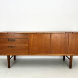 Unique vintage teak sideboard from the 1960s, produced by Nathan in the UK.