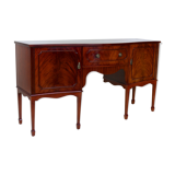 Cuban vintage buffet mahogany credence marquetry inlaid with beautiful quality