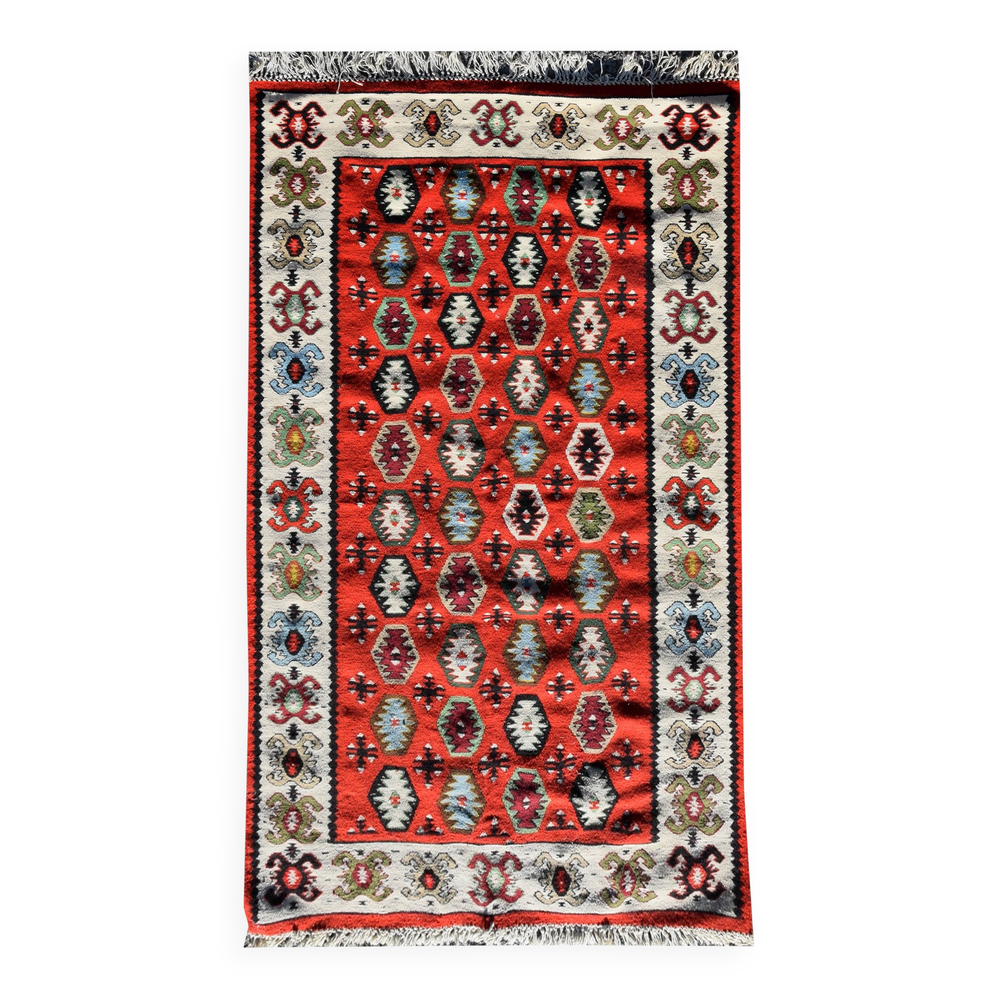 Turkish kilim rug: 1.00 x 1.55 metres