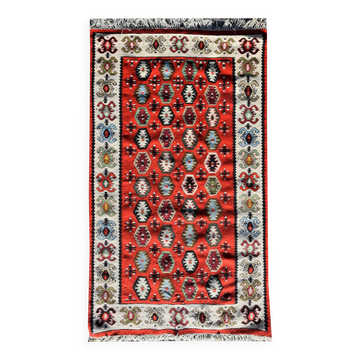 Tapis kilim turc : 1,00 x 1,55 mètres
