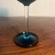 Set of 8 vintage 1960s glasses – elegant blue-green-turquoise design