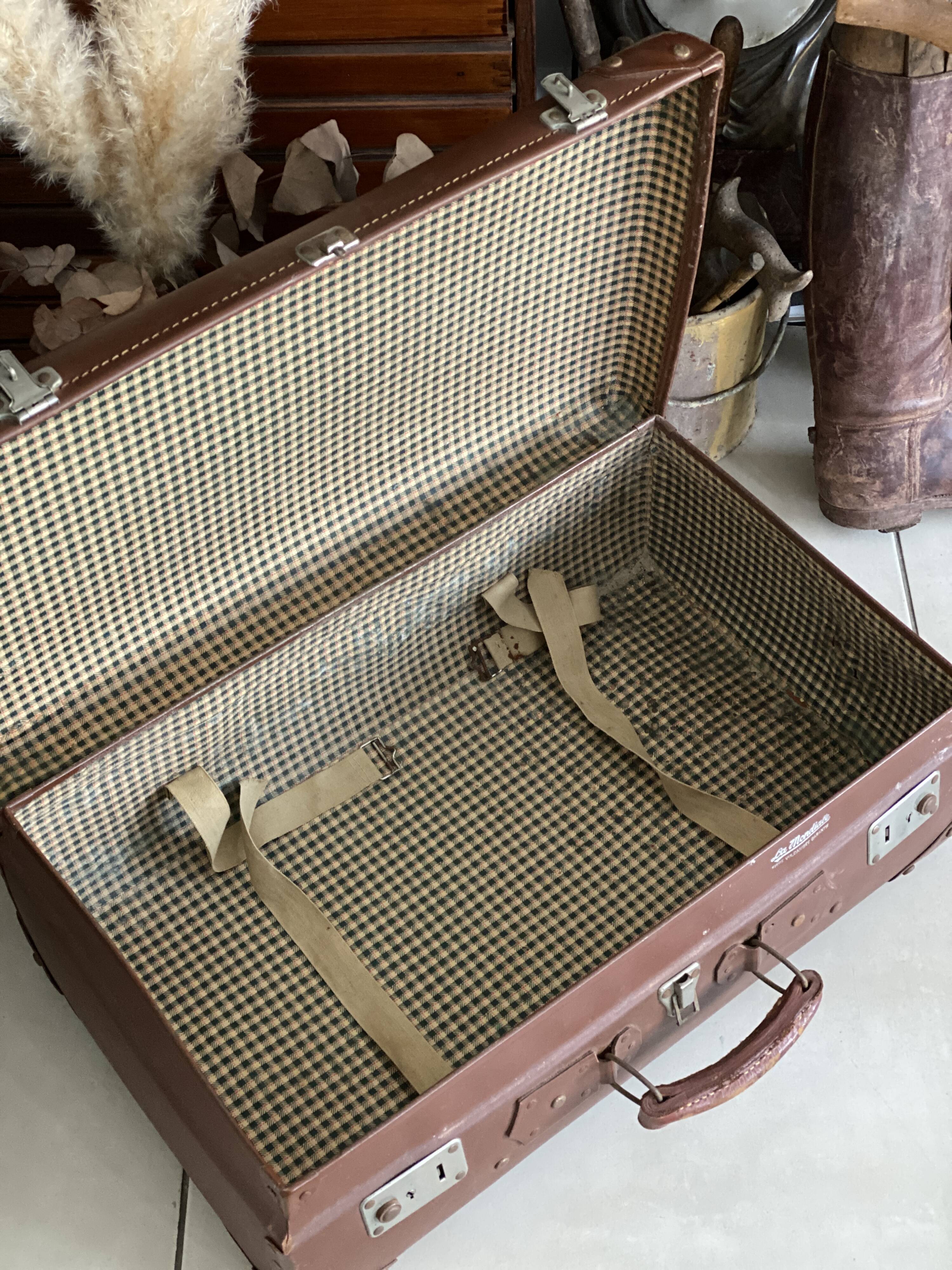 Old vintage suitcase