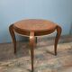 Walnut table/pedestal table and Walnut veneer from the Art Deco period circa 1930