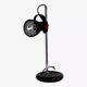 Black vintage desk lamp